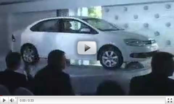 Video from the launch of the Volkswagen Vento in India