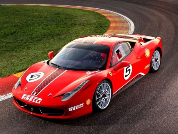 This souped up Ferrari 458 continues to use the production model's 55liter