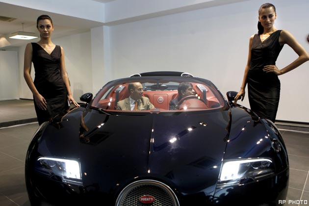 The Bugatti Veyron is four times more expensive than what's being sold in