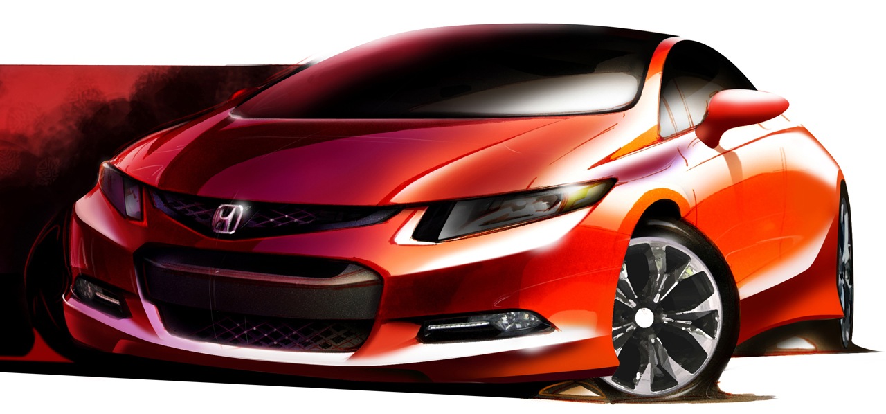 2012 Honda Civic Si Coupe official pictures