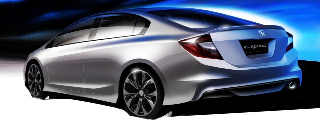 Unveiled nextgen 2012 Honda Civic sedan and coupe