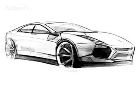 Sketches Lamborghini on Lamborghini Estoque Sketch Lamborghini Planning An  Everyday  Car  God