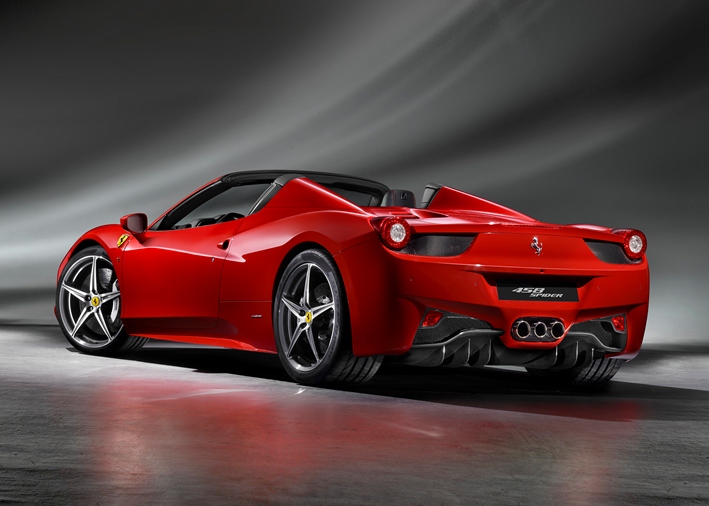 Official pictures specs and details Ferrari 458 Spider f458 spider