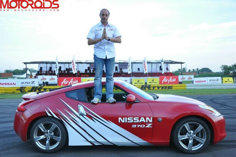  drifting icon in association with Nissan India used the 370Z at the 
