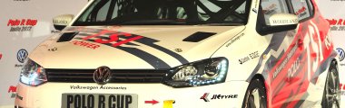 The all new Race Polo for Volkswagen Polo R Cup 2012