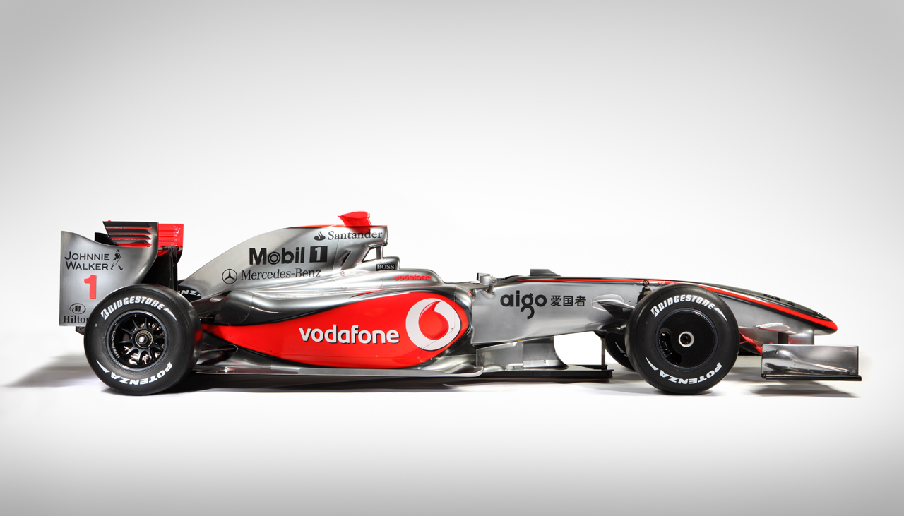 Vodafone mclaren mercedes f1 car #4