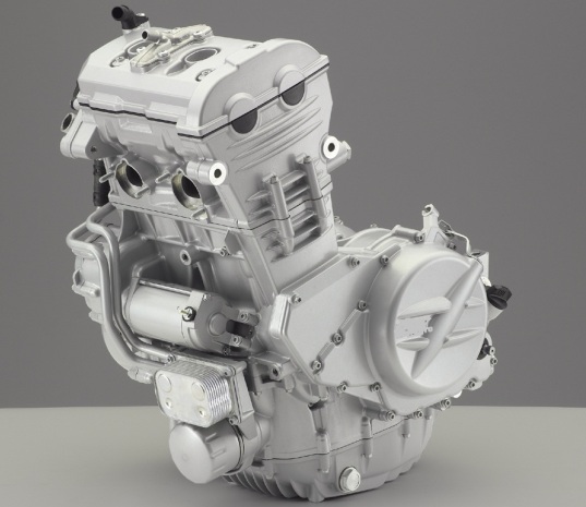 Bajaj pulsar 250 parallel twin liquid cooled motoroids