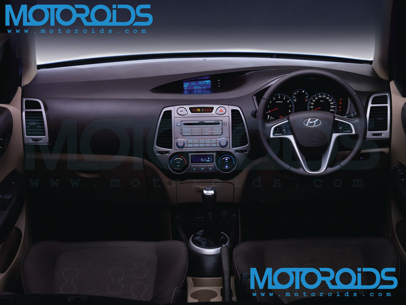 Hyundai I20 Interior Pictures. i20 interiors - www.motoroids.