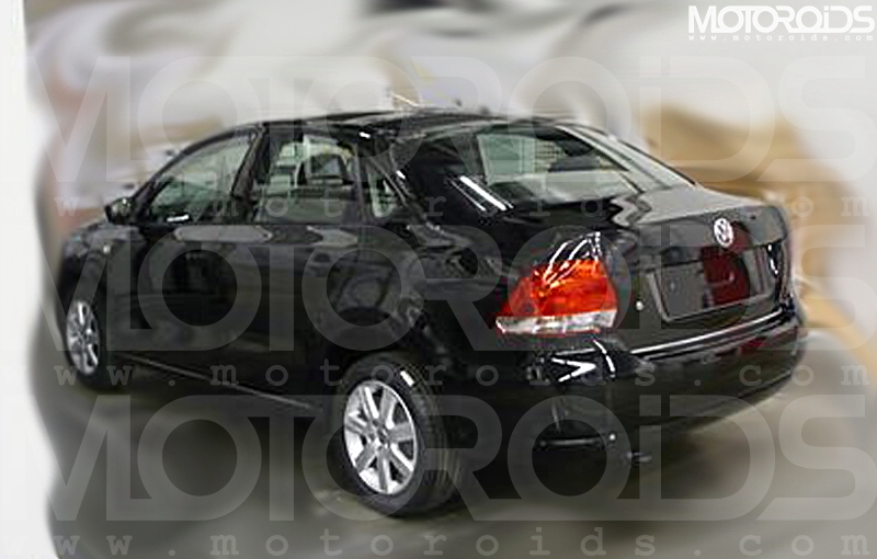 Volkswagen Vento / Polo Sedan caught undisguised