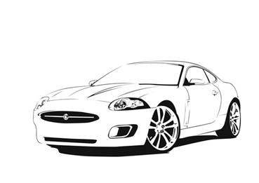 car illustration - www.motoroids.com