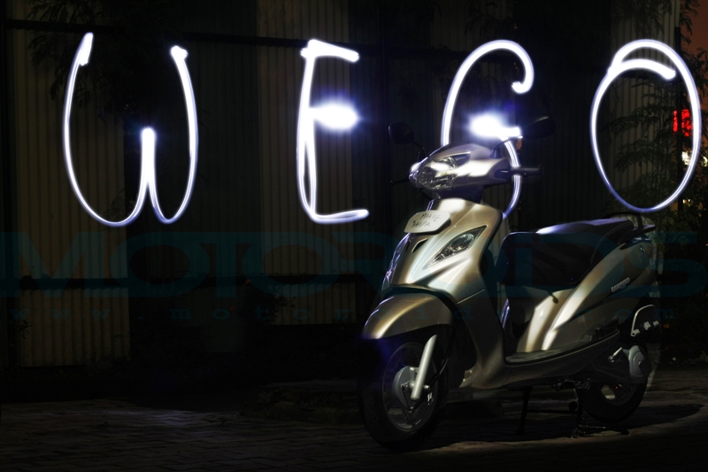 tvs wego, wego review, wego features, wego specifications, motoroids