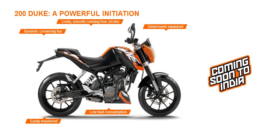 KTM 200 Duke KTM 200 Duke