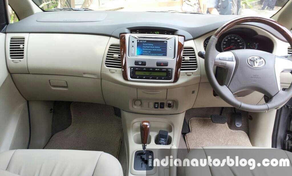 Toyota innova facelift india