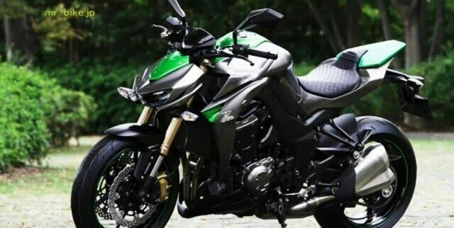 Kawasaki Z1000 2014 ~ Black and Silver