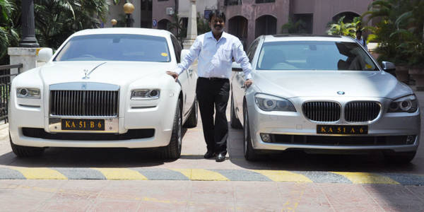 A bangalore barber owning a rolls royce and a bmw