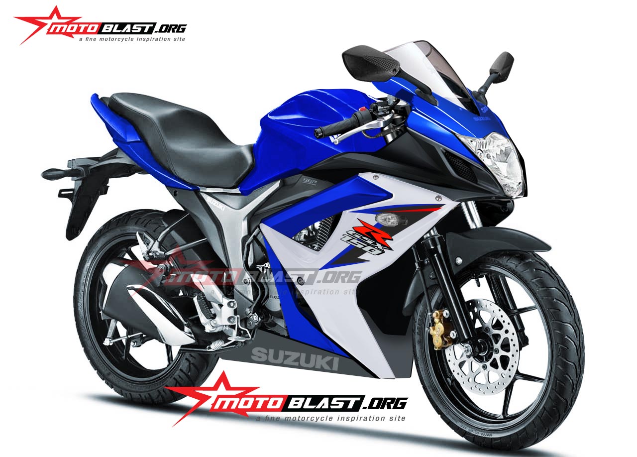 Fully Faired Gixxer 155 (GSX-R 150) rendered, coming Mid-2015 ...