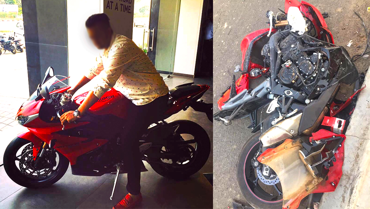Leisure Ride Turns Into Tragedy For This Triumph Daytona 675 Owner