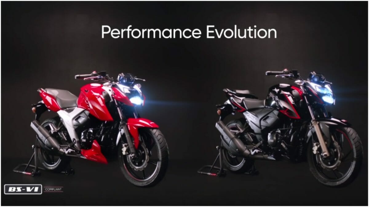 Tvs Motor Company Announces Features And Price List For Entire Bs6 Portfolio